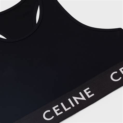 celine technical jersey bra top|Women's Celine Technical Jersey Bra Top .